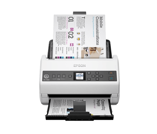 Epson WorkForce DS-730N Network Color Document Scanner